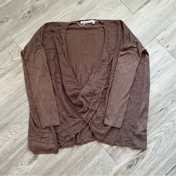 Aritzia Sweaters - Aritzia Cove Brown Knit Cardigan
